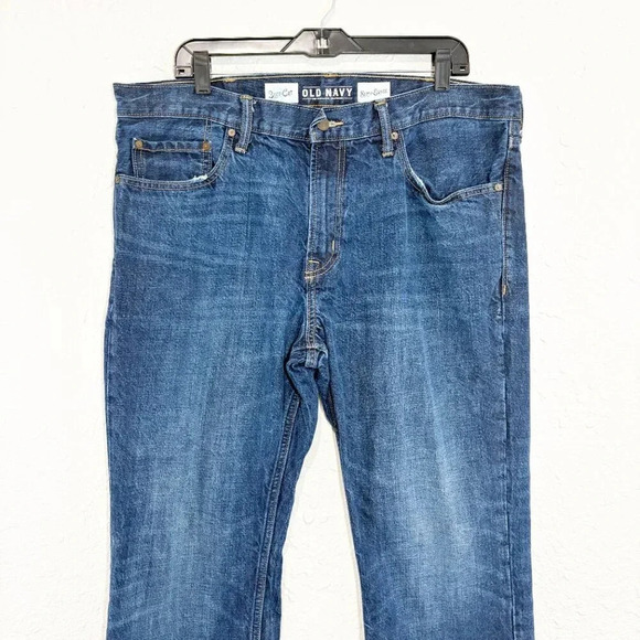 Old Navy Men's 100% Cotton Boot Cut Jeans Men's Size 38 x 30 - Picture 4 of 8
